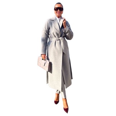 Cappotto Siri W/Cashmere Grigio CHIARULLI