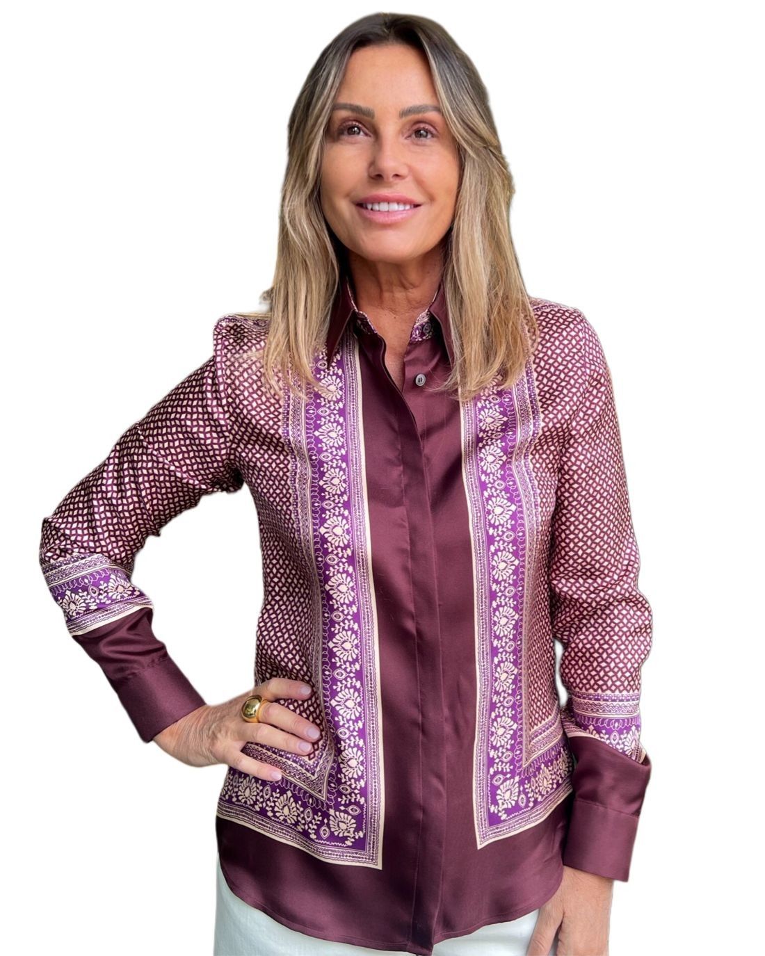 Camicia Fantasia Seta GUGLIELMINOTTI