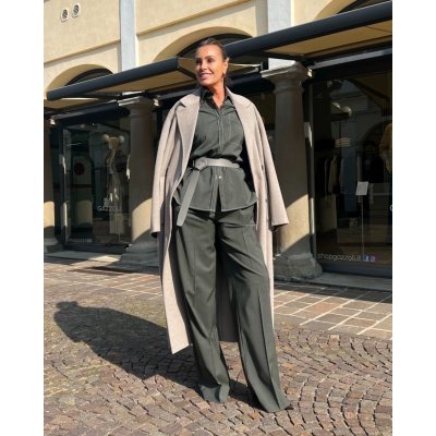 Cappotto Clara Tortora Melange IVY OAK