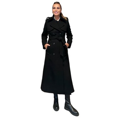 Cappotto Charlotte Ann Nero IVY OAK