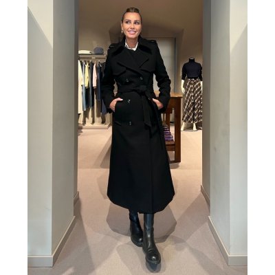 Cappotto Charlotte Ann Nero IVY OAK