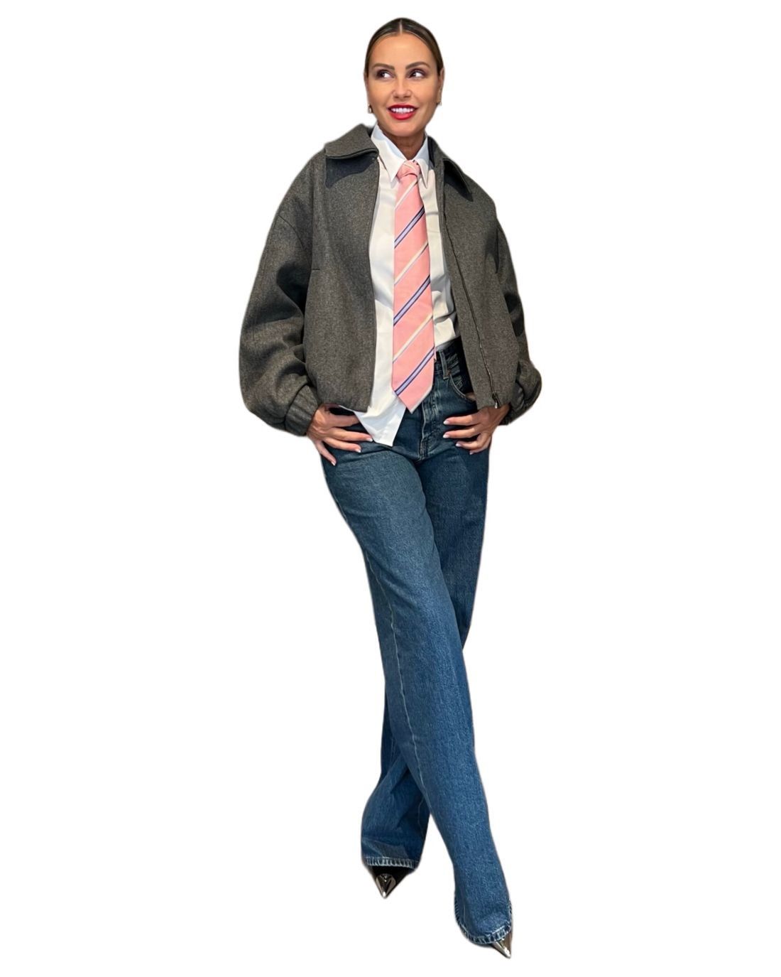 Bomber Jadyn Grigio Melange IVY OAK