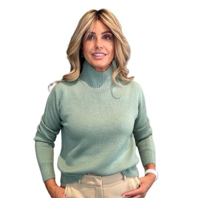 Maglia Lupetto Salvia MAIDA MILA