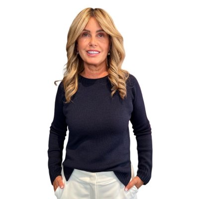 Maglia Girocollo Blu Navy MAIDA MILA