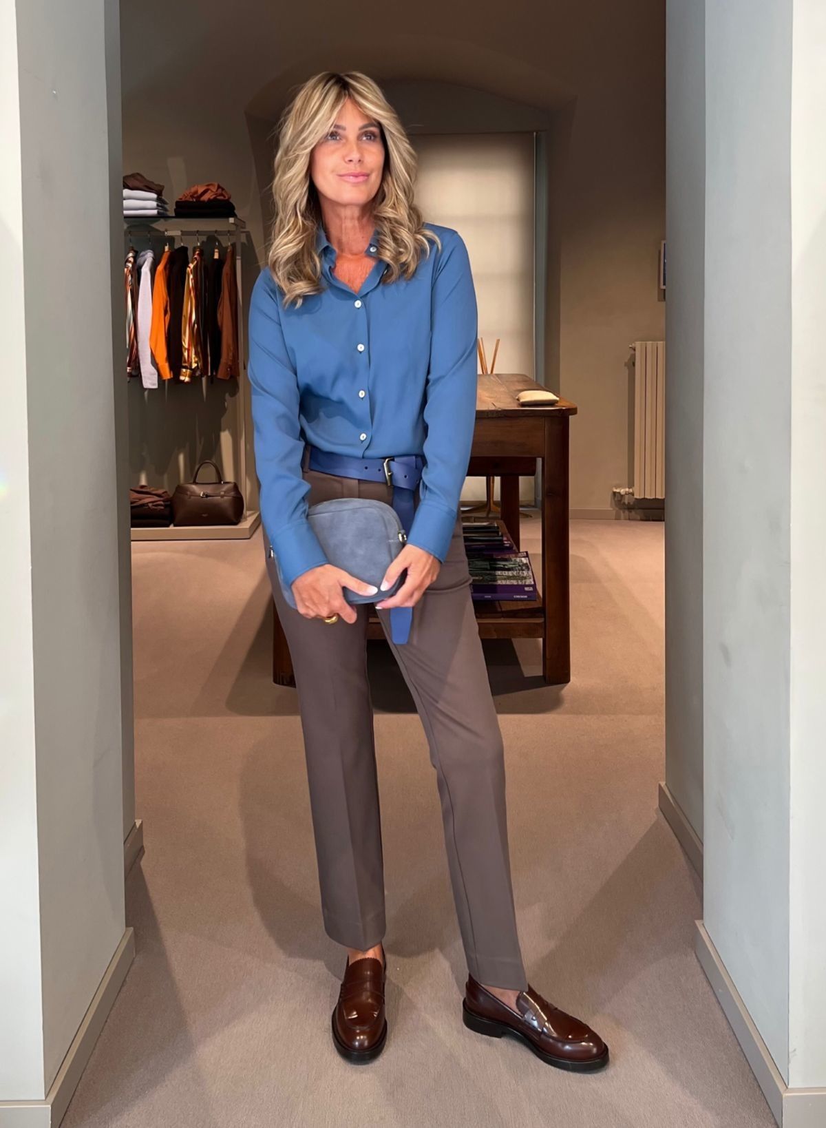 Pantalone Trombetta Fango ViaMASINI80