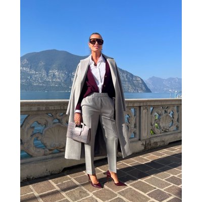 Pantalone Elastico Grigio ViaMASINI80