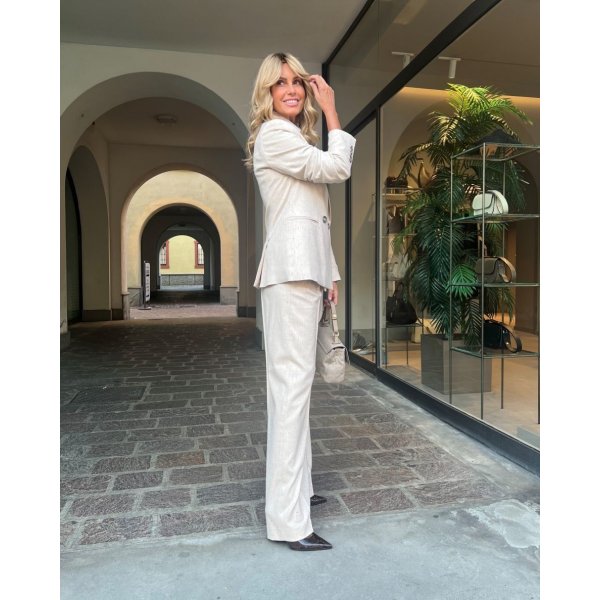 Blazer Doppiopetto Chevron PESERICO EASY