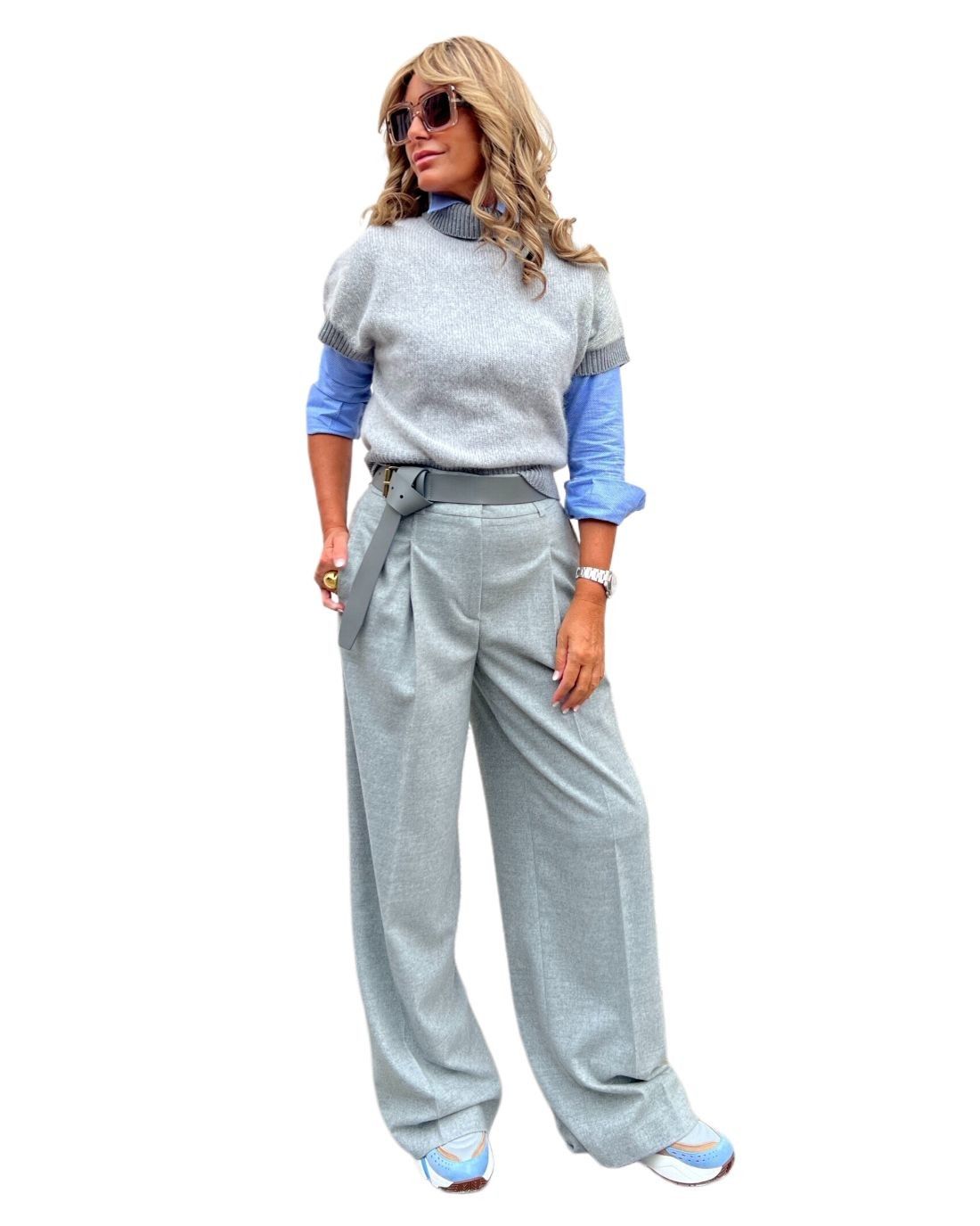 Pantalone Palazzo Grigio PESERICO EASY