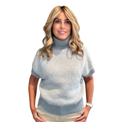Maglia Tricot Grigia PESERICO EASY