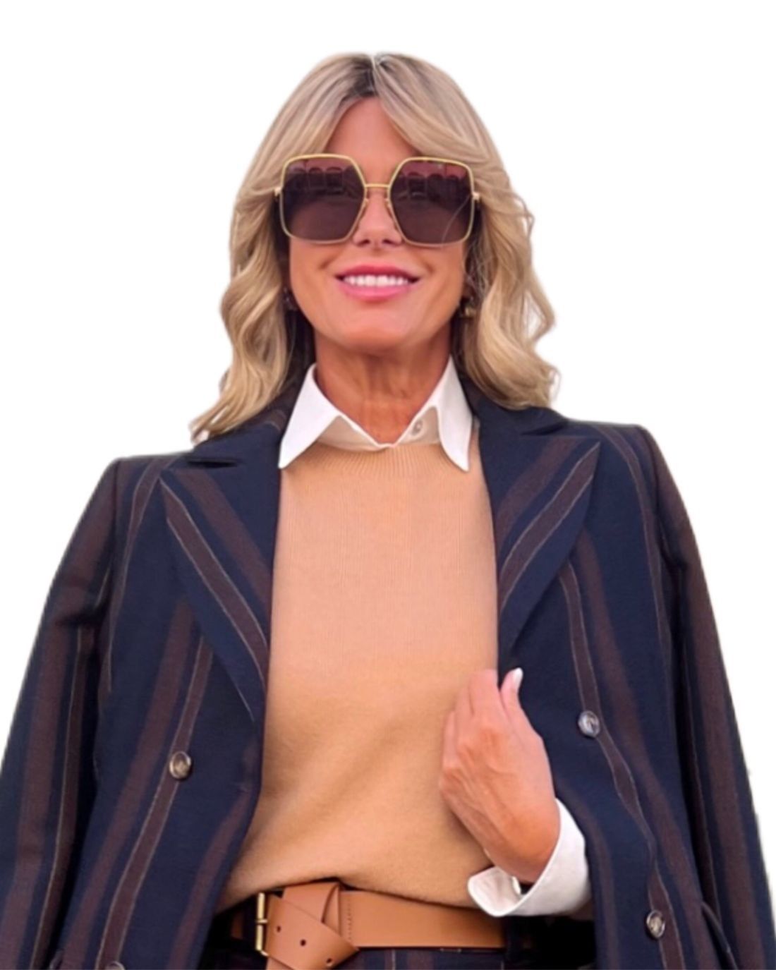 Maglia Girocollo Cammello SOLO CASCMIR