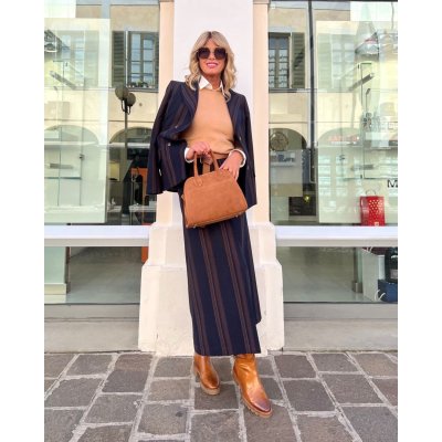 Maglia Girocollo Cammello SOLO CASCMIR