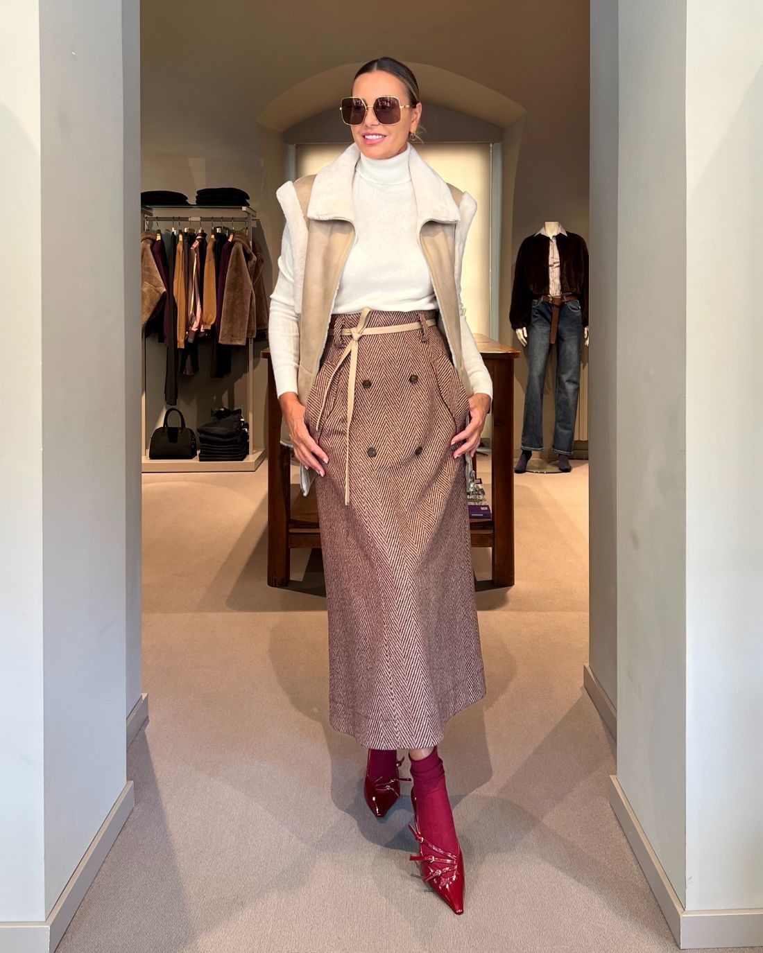 Gilet Reversibile Beige URBANCODE