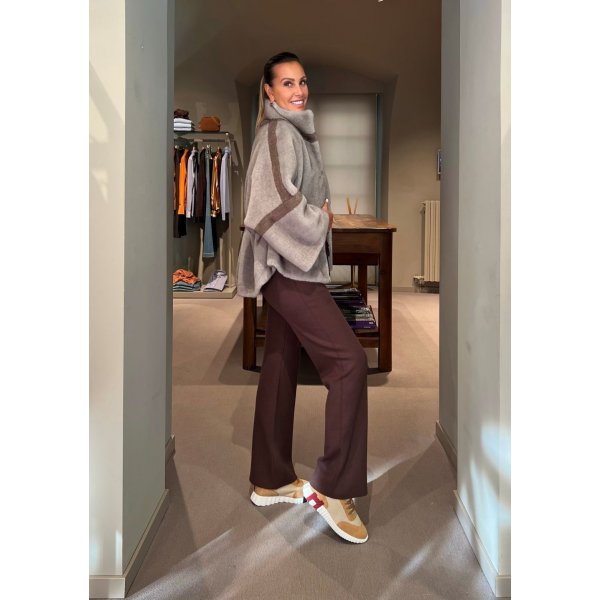 Cappa Eco-Mink Ash/Taupe VALENTINI