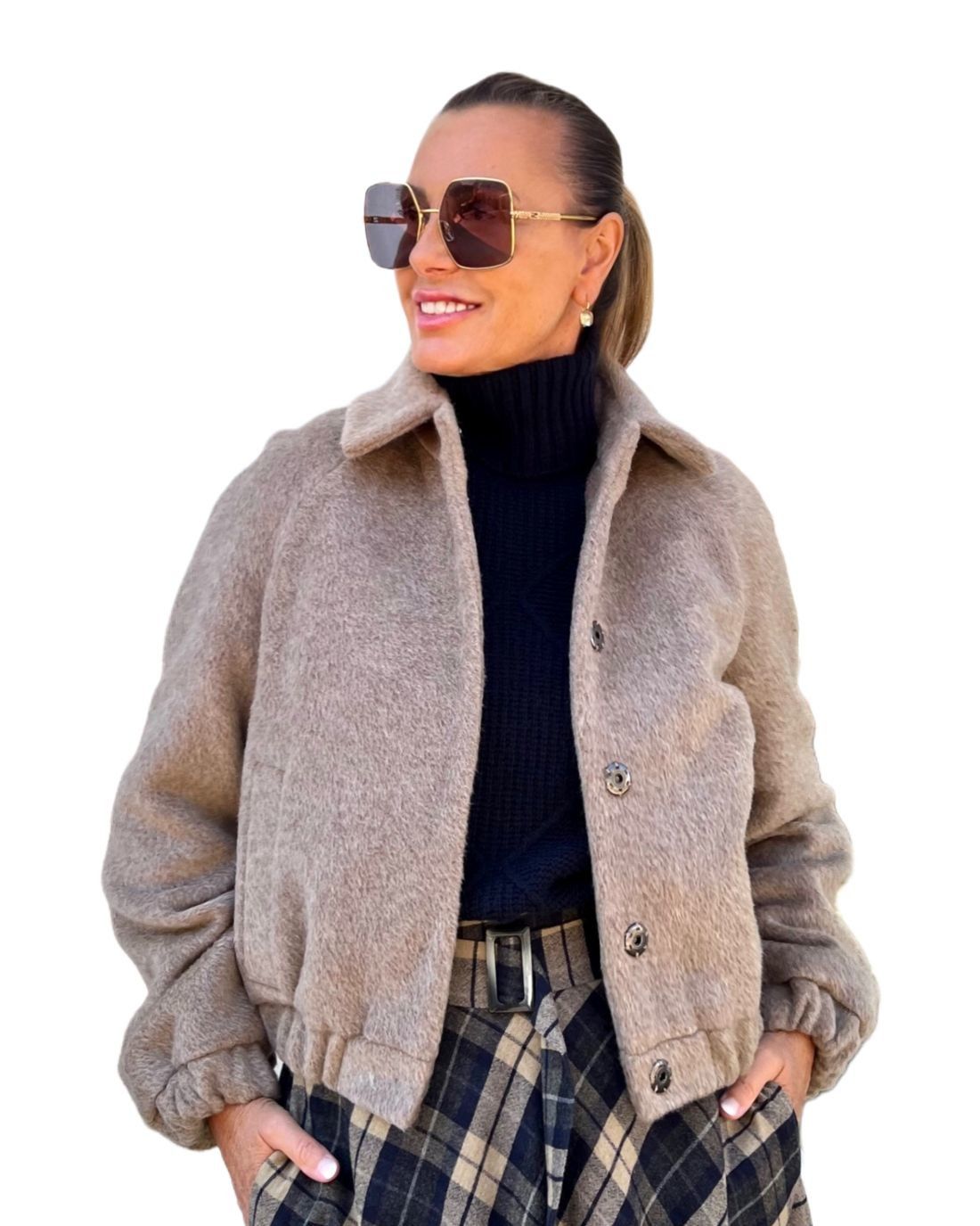 Bomber Kim Sabbia Mohair NG71