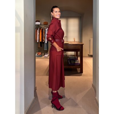 Abito Doris Bordeaux NG71