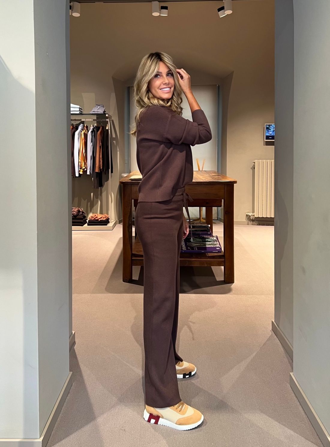 Tuta Cozy Chic Marrone NG71