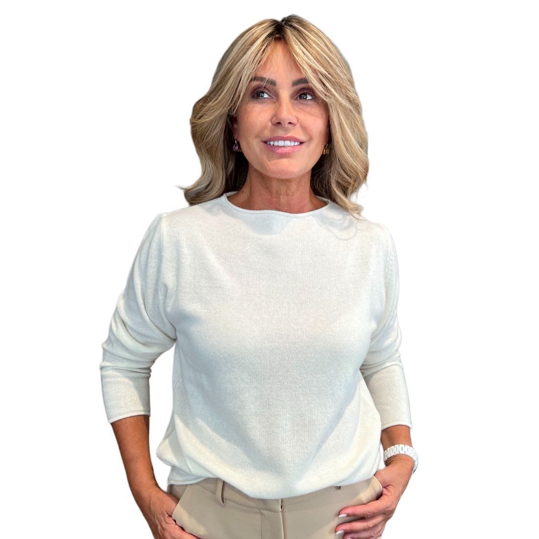 Maglia Basica Panna NG71