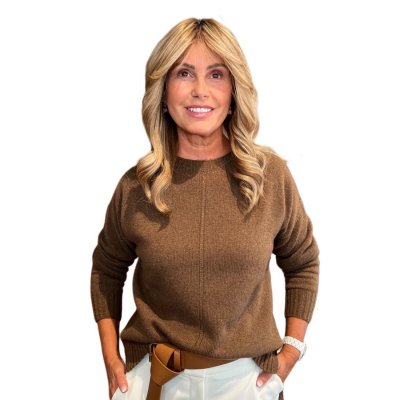 Maglia Misto Cashmere Nocciola NG71