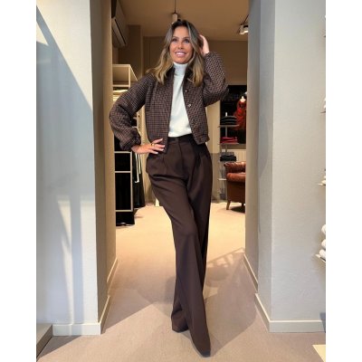 Pantalone Ivana Marrone NG71