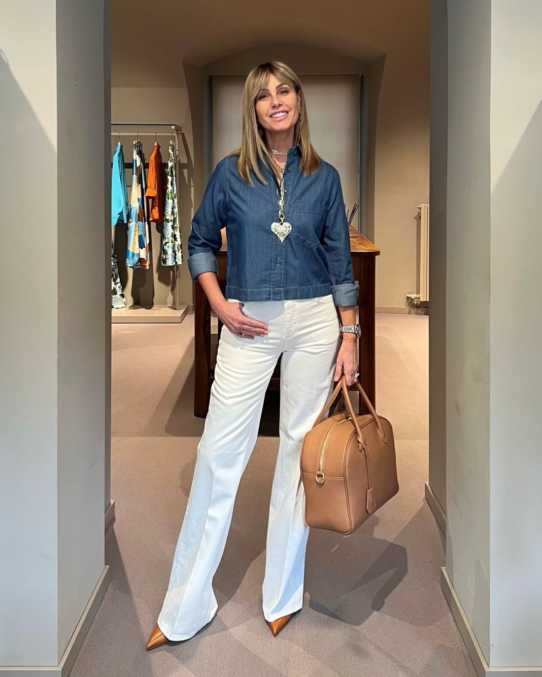 Jeans Gillan Ecru CLOSED