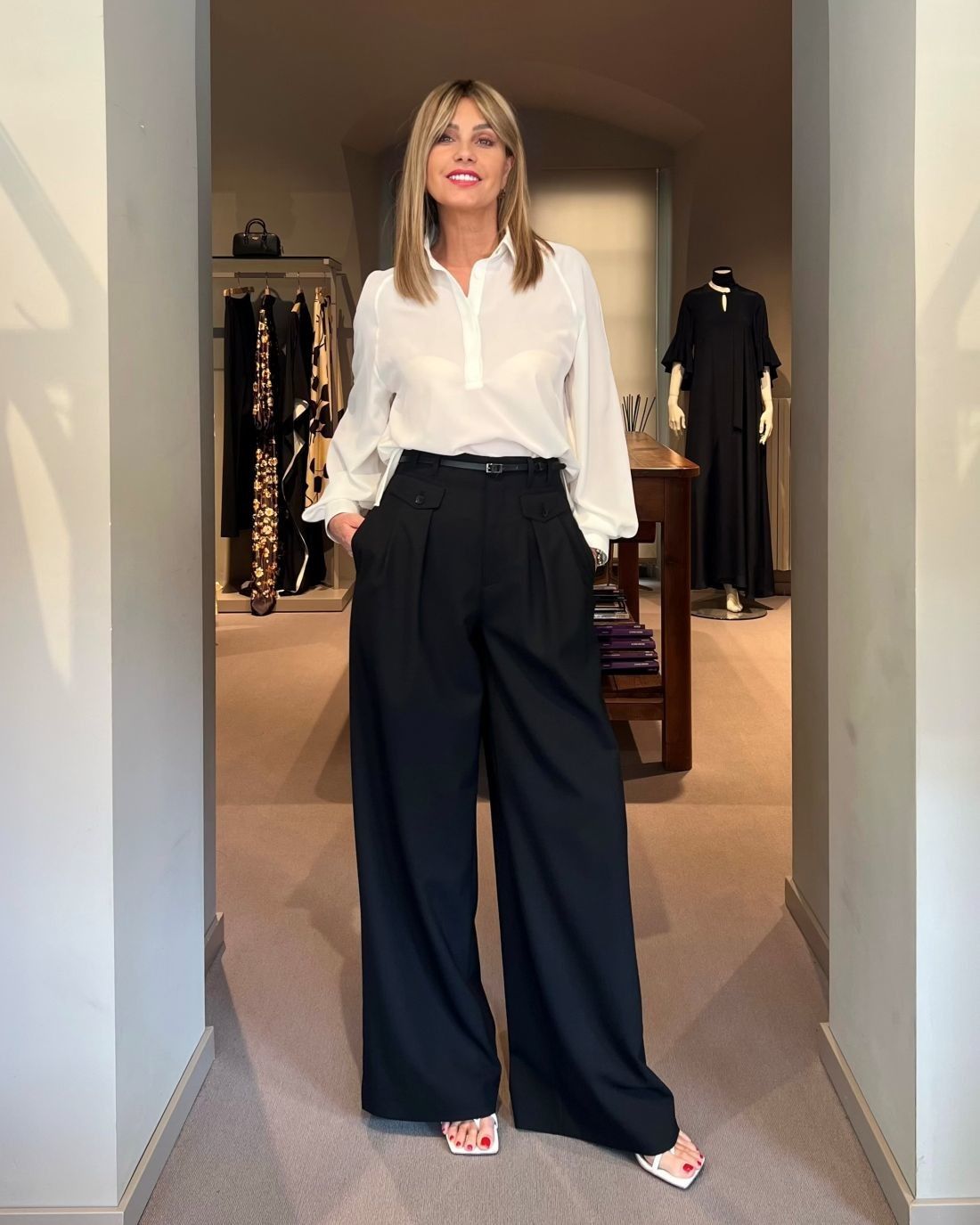 Pantalone Wenda Nero CLOSED