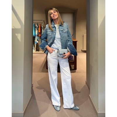 Giacca Camicia Utility Mid Blue CLOSED