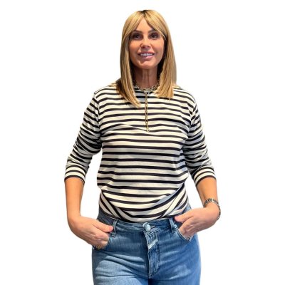 Maglia Basic Longsleeve Dark Night CLOSED