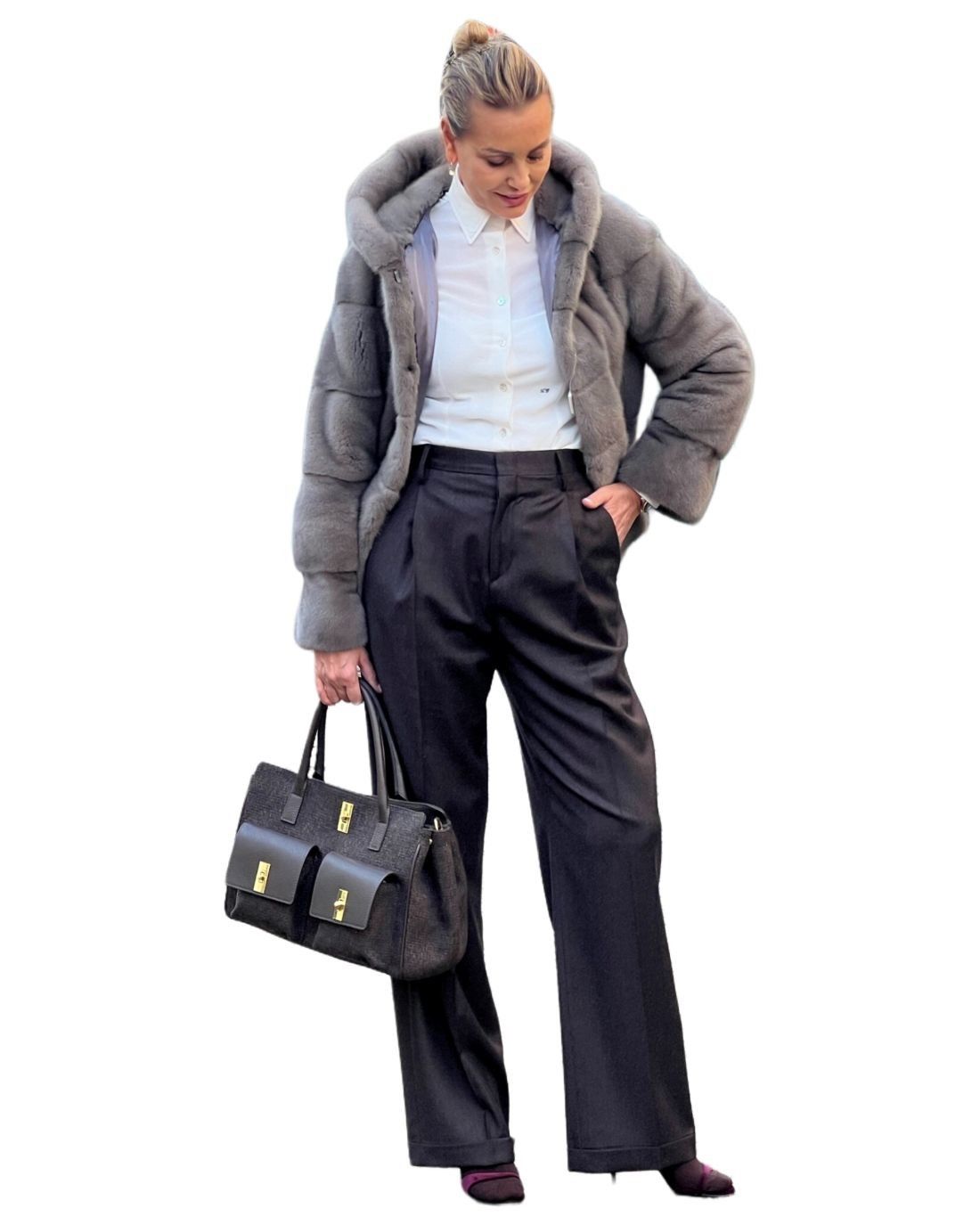 Pantalone BorgoNuovoW Moro BRIGLIA