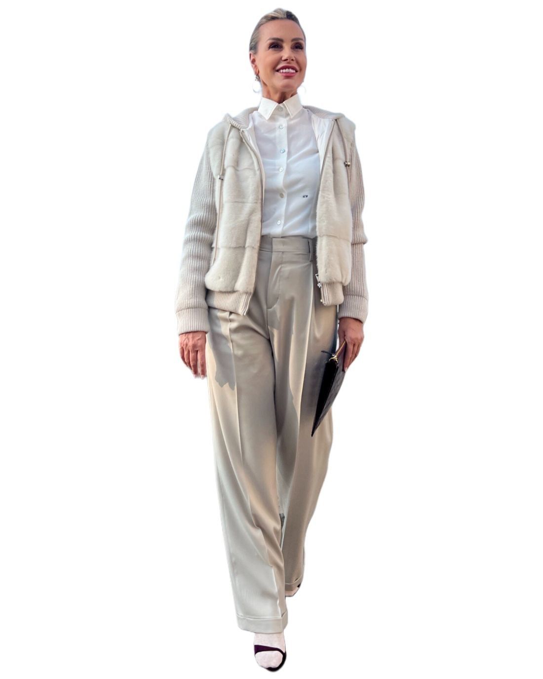 Pantalone BorgoNuovoW Burro BRIGLIA