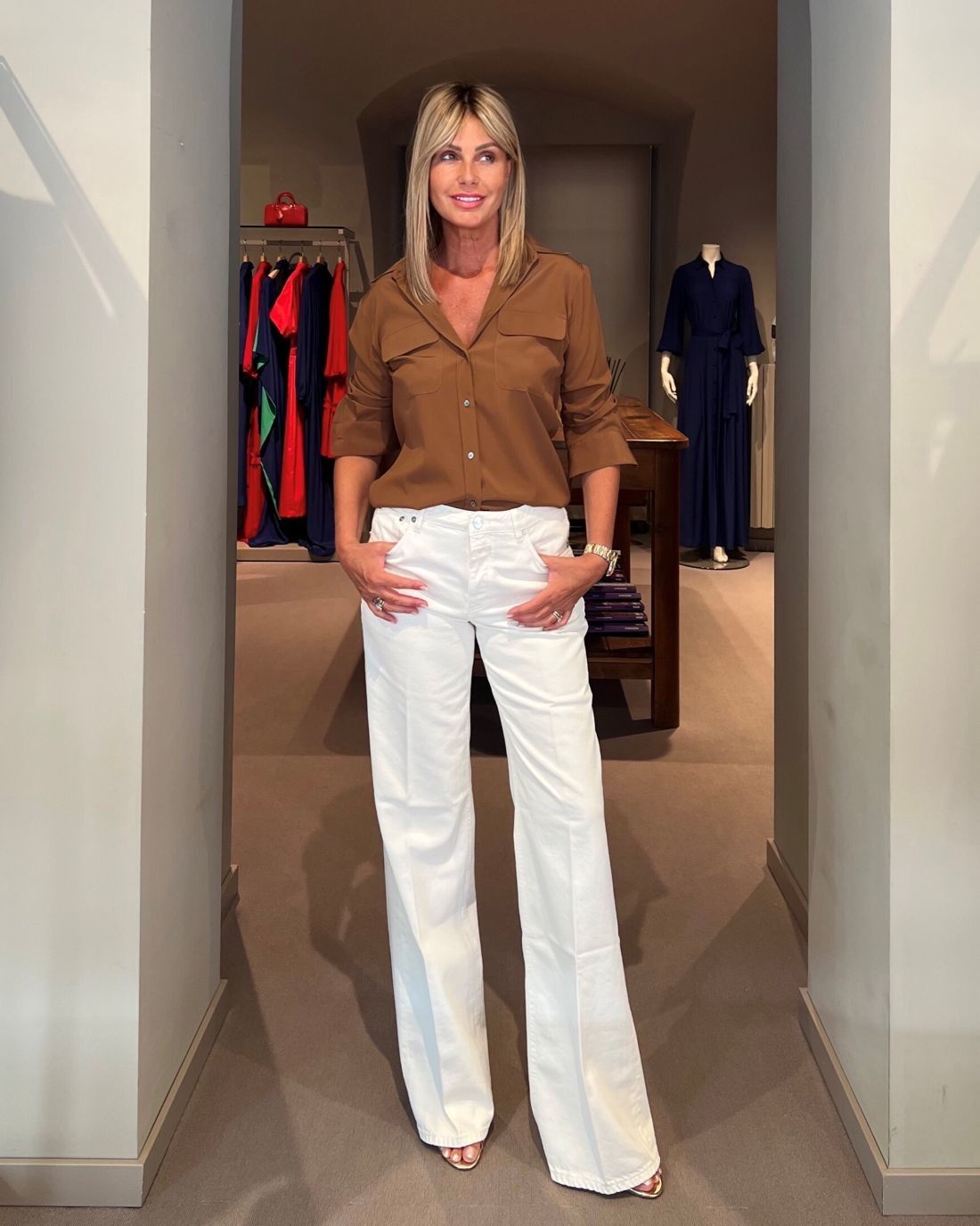 Camicia Marrone Taschine GUGLIELMINOTTI