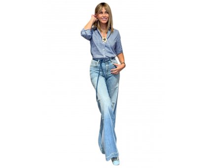 Camicia Vichy Blu GUGLIELMINOTTI