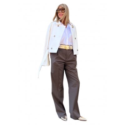 Pantalone BorgoNuovoW Cioccolato BRIGLIA