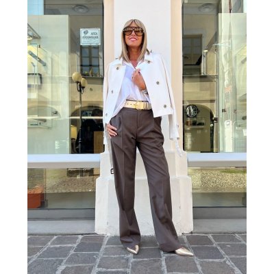 Pantalone BorgoNuovoW Cioccolato BRIGLIA