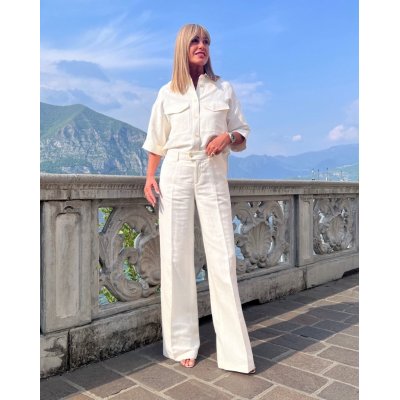 Camicia Utility Ivory CLOSED