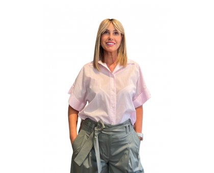 Camicia Turn-up Quartz Pink CLOSED