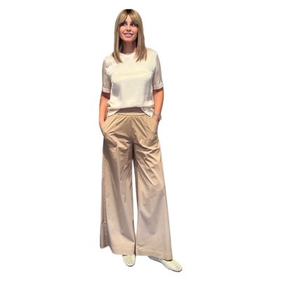 Pantalone Beige Coulisse ViaMASINI80