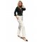 Pantalone Bianco Trombetta ViaMASINI80