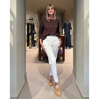 Maglia Collo Ampio Marrone MAIDA MILA