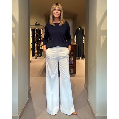 Maglia Collo Ampio Blu Navy MAIDA MILA