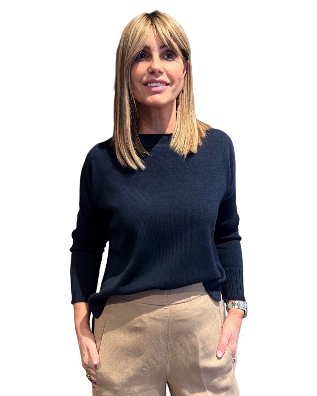 Maglia Collo Ampio Doppia Lunghezza MAIDA MILA