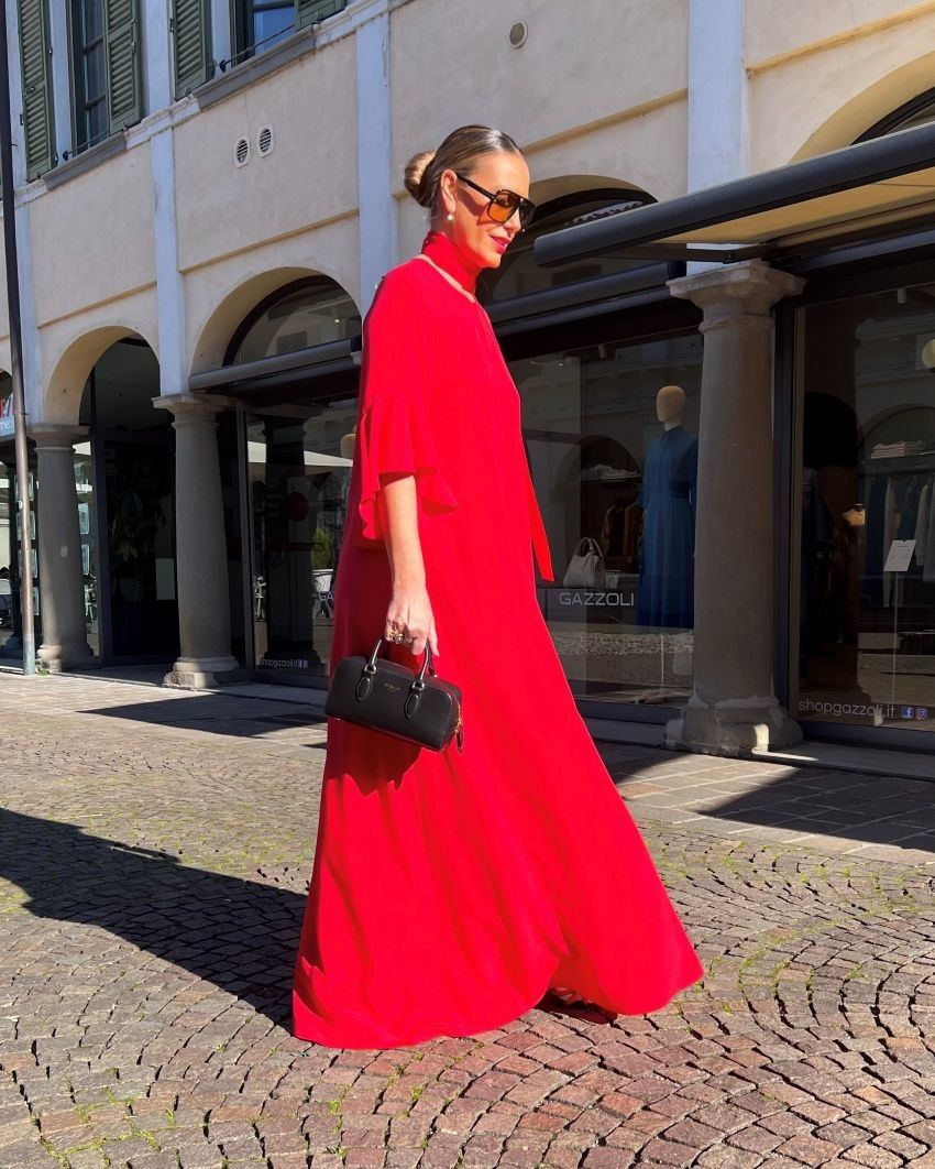 Abito Ariel Rosso NG71