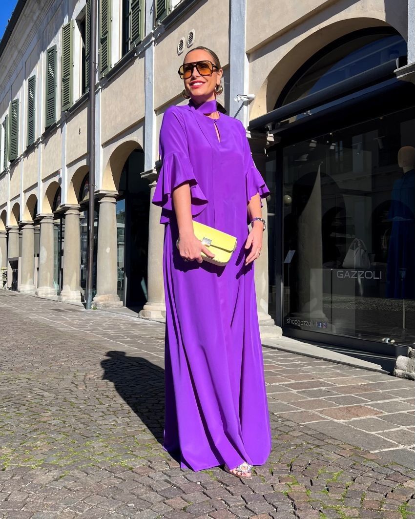 Abito Ariel Viola NG71