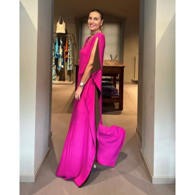 Abito Tania Fucsia NG71