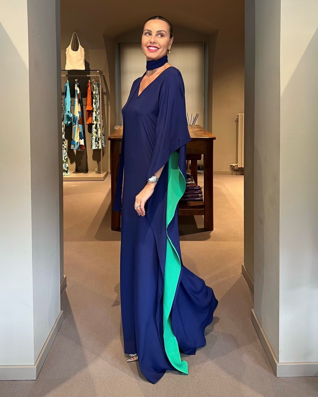 Abito Tania Blu NG71