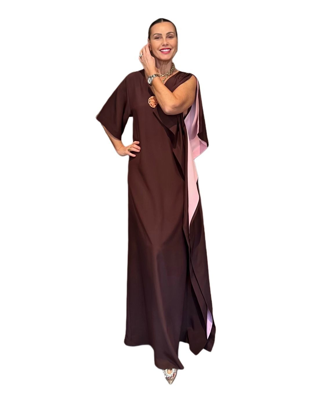 Abito Tania Marrone NG71