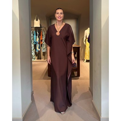 Abito Tania Marrone NG71