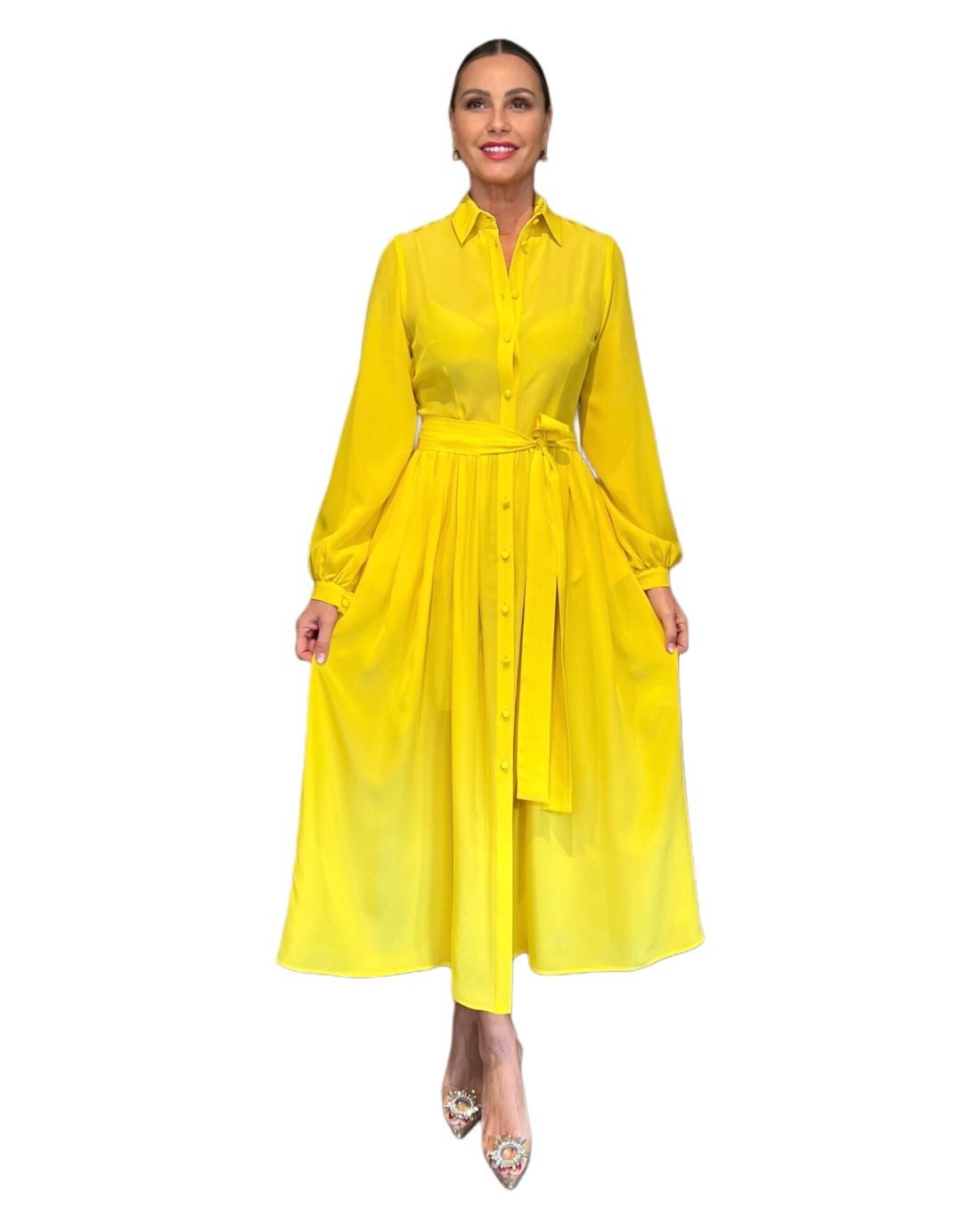 Abito Ilenia Giallo NG71