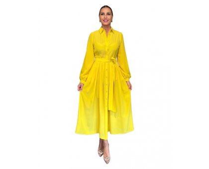 Abito Ilenia Giallo NG71
