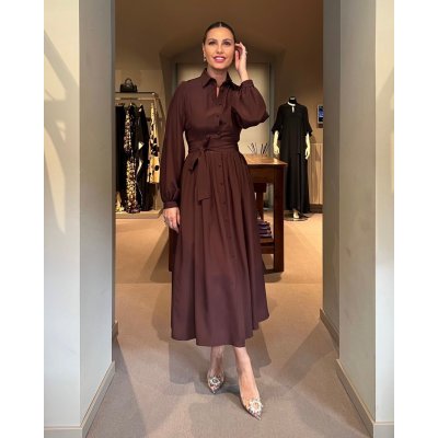 Abito Ilenia Marrone NG71