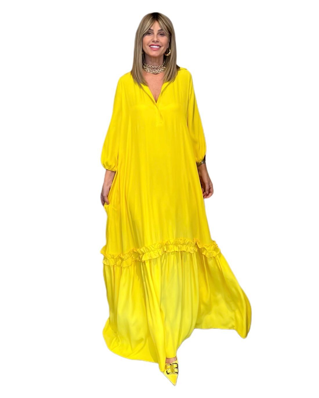 Abito Eleonora Giallo NG71